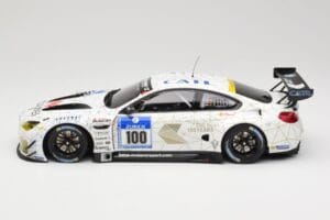 BMW M6 GT3 F13 #100 Schubert Motorsport J. Edwards / J. Klingmann 24h Nurburgring 2016 Minichamps 1:18 155162611 Diecast - image 3 of 6