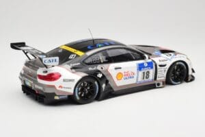 BMW M6 GT3 F13 #18 Schubert Motorsport A. Farfus / J. Krohn 24h Nurburgring 2016 Minichamps 1:18 155162618 Diecast - image 2 of 6