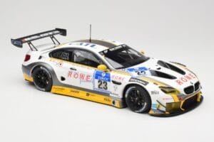 BMW M6 GT3 F13 #23 Rowe Racing A. Sims / P. Eng 24h Nurburgring 2016 Minichamps 1:18 155162623 Diecast - image 4 of 6