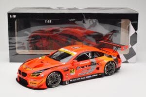 BMW M6 GT3 F13 #55 Autobacs Racing Team R. Takagi / K. Kobayashi Super GT Series 2016 Minichamps 1:18 155162655 Diecast - image 6 of 6