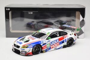 BMW M6 GT3 F13 #96 Turner Motorsport B. Auberlen / R. Foley Class Winner Petit Le Mans 2019 Minichamps 1:18 153192696 Diecast - image 6 of 6