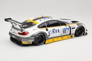 BMW M6 GT3 F13 #98 Rowe Racing M. Palttala / N. Catsburg 2nd Place 24 Hours of Nurburgring 2017 Minichamps 1:18 155172698 Die - image 2 of 6