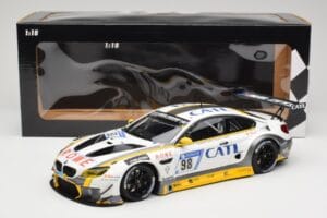 BMW M6 GT3 F13 #98 Rowe Racing M. Palttala / N. Catsburg 2nd Place 24 Hours of Nurburgring 2017 Minichamps 1:18 155172698 Die - image 6 of 6
