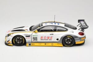 BMW M6 GT3 F13 #98 Rowe Racing T. Blomqvist / N. Catsburg 24 Hours of Spa 2017 Minichamps 1:18 155172688 Diecast - image 3 of 6