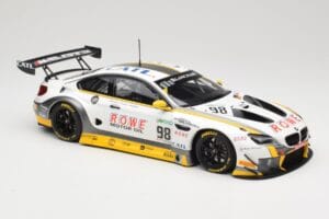BMW M6 GT3 F13 #98 Rowe Racing T. Blomqvist / N. Catsburg 24 Hours of Spa 2017 Minichamps 1:18 155172688 Diecast - image 4 of 6