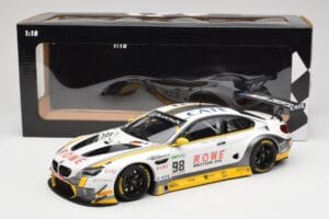 BMW M6 GT3 F13 #98 Rowe Racing T. Blomqvist / N. Catsburg 24 Hours of Spa 2017 Minichamps 1:18 155172688 Diecast - image 6 of 6