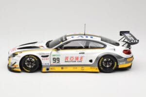 BMW M6 GT3 F13 #99 Rowe Racing P. Eng / M. Martin 24 Hours of Spa 2017 Minichamps 1:18 155172689 Diecast - image 3 of 6