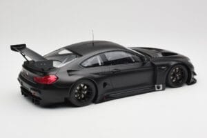 BMW M6 GT3 F13 Plain Body Version Matte Black Minichamps 1:18 155162610 Diecast - image 2 of 6