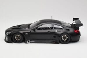 BMW M6 GT3 F13 Plain Body Version Matte Black Minichamps 1:18 155162610 Diecast - image 3 of 6