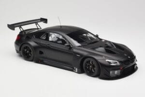 BMW M6 GT3 F13 Plain Body Version Matte Black Minichamps 1:18 155162610 Diecast - image 4 of 6