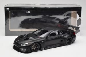 BMW M6 GT3 F13 Plain Body Version Matte Black Minichamps 1:18 155162610 Diecast - image 6 of 6