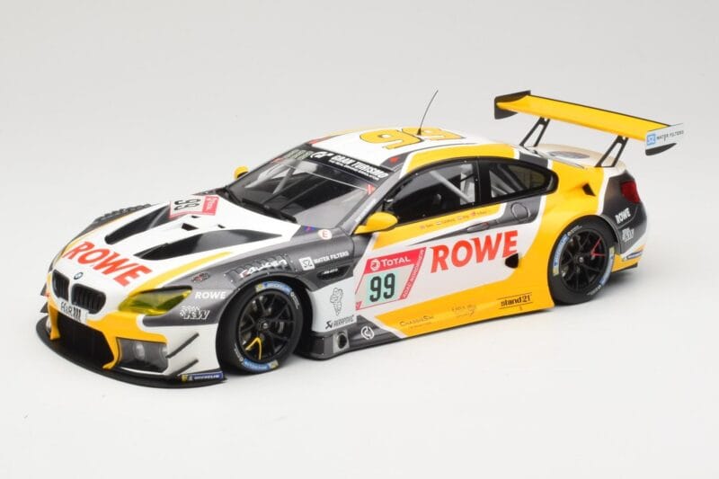 BMW M6 GT3 Rowe Racing #99 A. Sims / N. Catsburg / N. Yelloly Winners 24 Hours Nurburgring 2020 Minichamps 1:18 155202699 Die