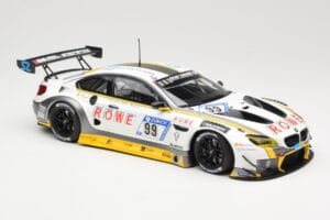 BMW M6 GT3 Rowe Racing #99 M. Basseng / M. Martin 24 Hours Nurburgring 2017 Minichamps 1:18 155172699 Diecast - image 4 of 6