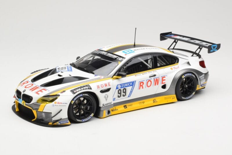 BMW M6 GT3 Rowe Racing #99 M. Basseng / M. Martin 24 Hours Nurburgring 2017 Minichamps 1:18 155172699 Diecast