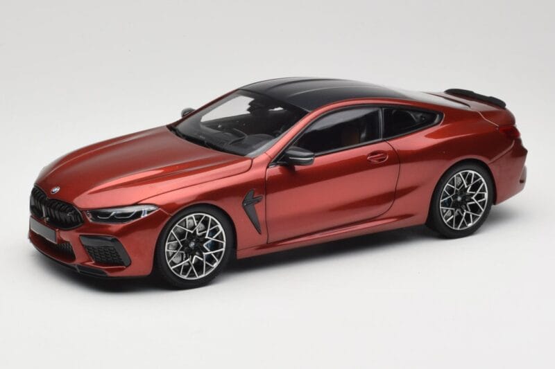 BMW M8 F91 Convertible Storm Bay Metallic Minichamps 1:18 110029020 Diecast