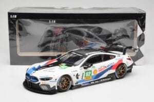 BMW M8 GTE Team Mtek #82 T. Blomqvist / A. Felix da Costa 6 Hours of Fuji 2018 Minichamps 1:18 155182982 Diecast - image 6 of 6