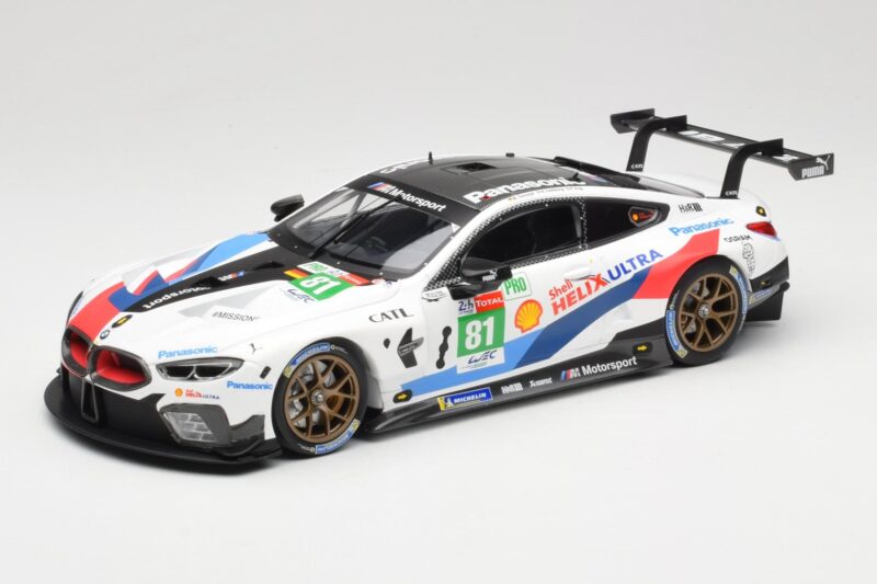 BMW M8 GTE #81 Team MTEK M. Tomczyk / N. Catsburg / N. Yelloly 24 Hours of Le Mans 2018 Minichamps 1:18 155182981 Diecast