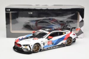 BMW M8 GTE Team RLL #25 C. De Phillippi / A. Farfus Class Winners 24 Hours of Daytona 2019 Minichamps 1:18 155192925 Diecast - image 6 of 6