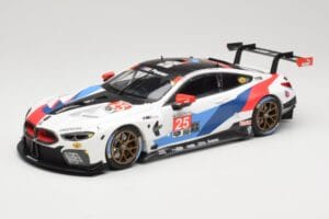 BMW M8 GTE Team RLL C. De Phillippi / B. Auberlen 2nd in Class 12 Hours of Sebring 2018 Minichamps 1:18 155182925 Diecast