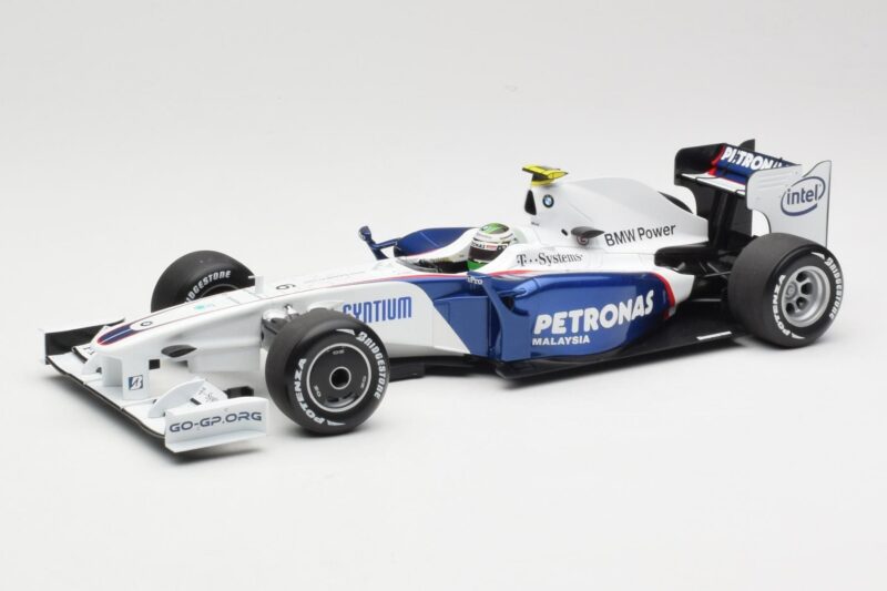 BMW Sauber F1.09 #6 N. Heidfeld Launch Version 2009 Minichamps 1:18 80432154856 Diecast