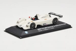 BMW V12 LMR LMP1 #42 Beck's T. Kristensen / J. Lehto / J. Müller 24 Hours of Le Mans 1999 Minichamps 1:43 80429418139 Diecast - image 2 of 4