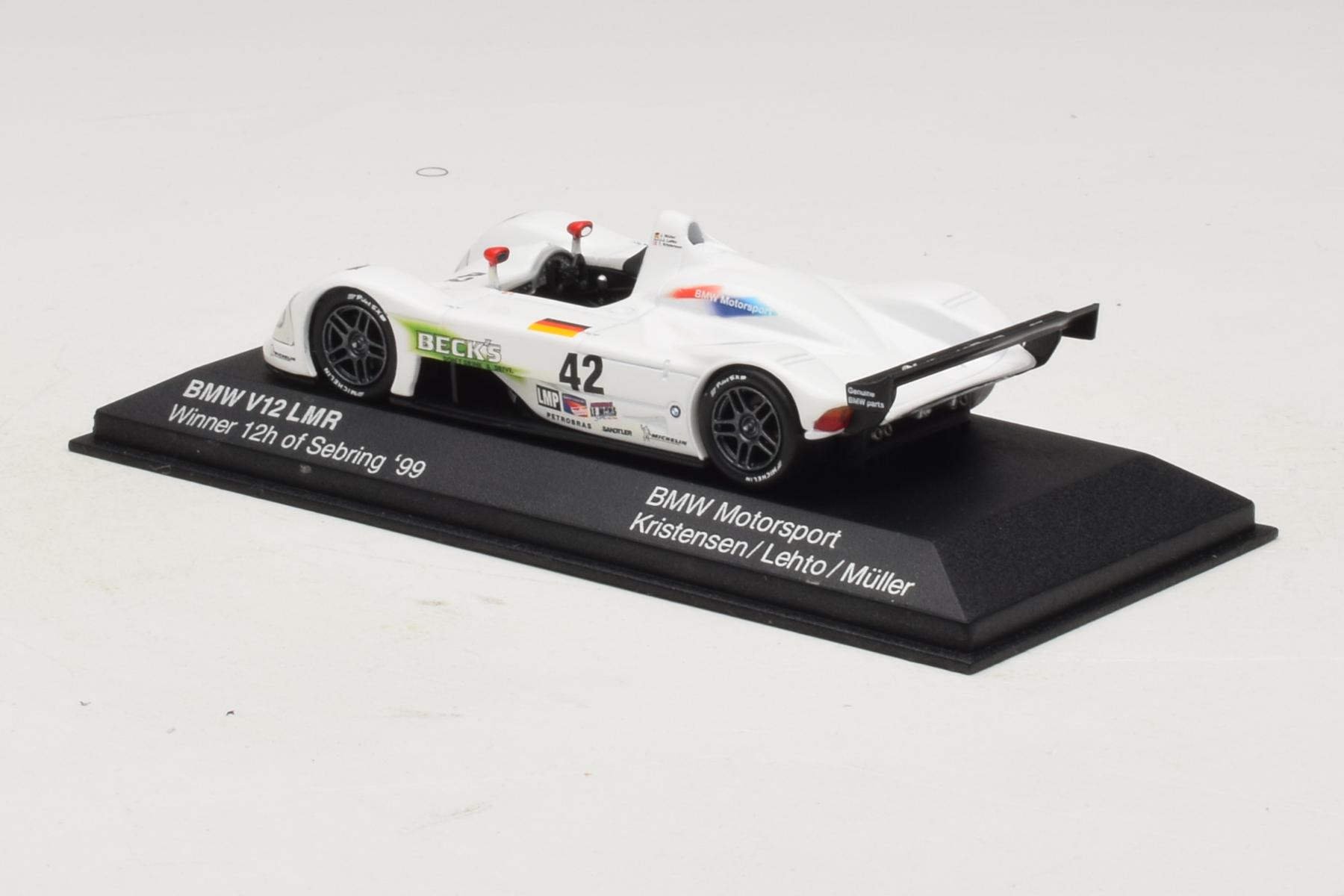 Minichamps BMW V12 LMR 1:43 Le Mans 1999 #42