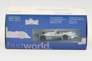BMW V12 LMR LMP1 #43 B. Auberlen / M. Gounon 24 Hours of Le Mans 2000 Minichamps 1:43 80420018216 Diecast - image 4 of 4