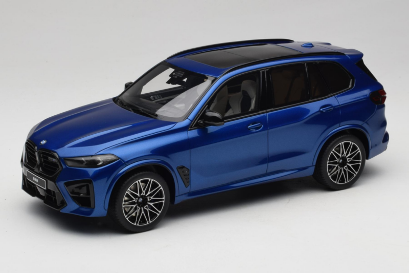 BMW X5 M F95 Competition Marina Bay Blue Metallic GT Spirit 1:18 BMW X5 M F95 Competition Marina Bay Blue Metallic GT Spirit 1:18 GT967 Resin