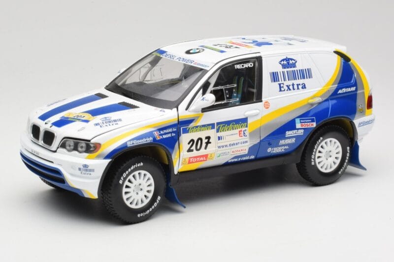 BMW X5 X-Raid #207 Dakar Rally 2004 Solido 1:18 SOLIDO001 Diecast
