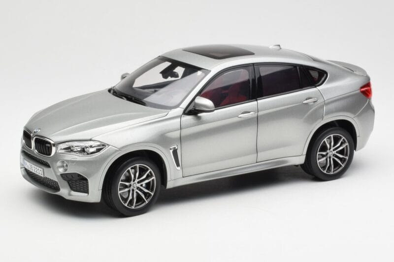 BMW X6 M F86 Donington Grey Metallic Norev 1:18 80432364886 Diecast