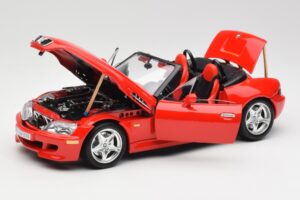BMW Z3 E36/7 Roadster Red Bburago 1:18 3349 Diecast - image 2 of 8