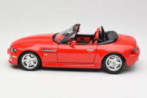 BMW Z3 E36/7 Roadster Red Bburago 1:18 3349 Diecast - image 4 of 8