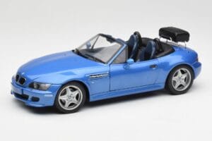 BMW Z3 M Roadster With Luggage Rack Blue Metallic UT Models 1:18 20416 Diecast