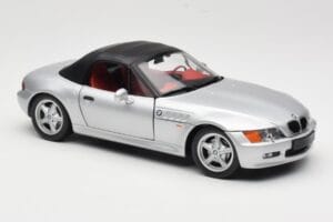 BMW Z3 Roadster 1.8 Silver UT Models 1:18 20404 Diecast - image 6 of 8