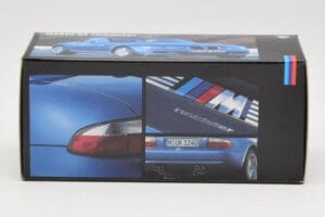 BMW Z3 Roadster 2.8 Blue Minichamps 1:43 BMW003 Diecast - image 4 of 4