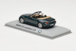 BMW Z3 Roadster 2.8 Dark Green Minichamps 1:43 80429421514 Diecast - image 3 of 4