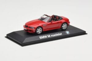 BMW Z3 Roadster 2.8 Red Minichamps 1:43 BMW004 Diecast - image 2 of 4