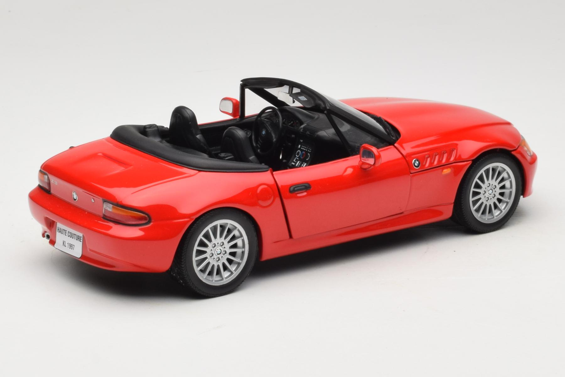 UT Models 1997 BMW Z3 Roadster 1:18 Diecast Red Model