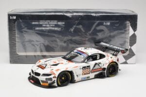 BMW Z4 E89 GT3 #888 Triple Eight Racing L. Mowle / J. Ratcliffe 24 Hours of Spa 2015 Minichamps 1:18 151152388 Diecast - image 6 of 6