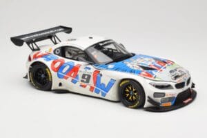 BMW Z4 E89 GT3 #9 Roal Motorsport A. Zanardi / B. Spengler 24 Hours of Spa 2015 Minichamps 1:18 151152309 Diecast - image 4 of 6