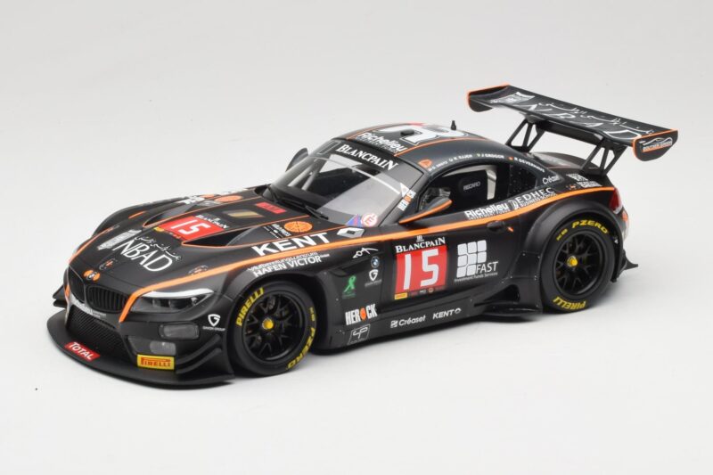 BMW Z4 GT3 E89 #15 Boutsen Ginion Racing 24 Hours of Spa 2015 Minichamps 1:18 151152315 Diecast