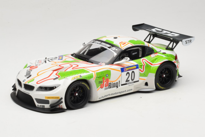 BMW Z4 GT3 #20 Team Schubert S. Hurtgen / Posavac ADAC Ruhr Pokal 6 Hours 2012 Minichamps 1:18 151122320 Diecast