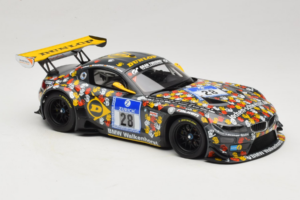 BMW Z4 GT3 #28 Team Walkenhorst J. Stuck / Sandritter ADAC 24 Hours Nurburgring 2014 Minichamps 1:18 151142328 Diecast - image 4 of 6