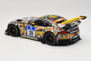 BMW Z4 GT3 #28 Team Walkenhorst J. Stuck / Sandritter ADAC 24 Hours Nurburgring 2014 Minichamps 1:18 151142328 Diecast - image 5 of 6