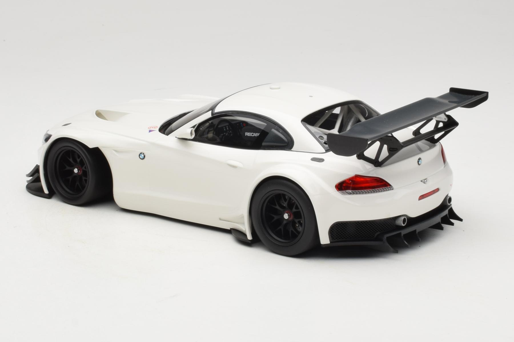 Minichamps BMW Z4 GT3 E89 1:18 White Racer