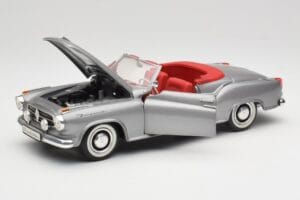 Borgward Isabella Cabriolet Silver Revell 1:18 08411 Diecast - image 2 of 8