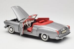 Borgward Isabella Cabriolet Silver Revell 1:18 08411 Diecast - image 5 of 8