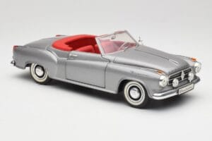 Borgward Isabella Cabriolet Silver Revell 1:18 08411 Diecast - image 6 of 8