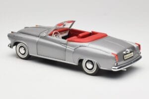 Borgward Isabella Cabriolet Silver Revell 1:18 08411 Diecast - image 7 of 8