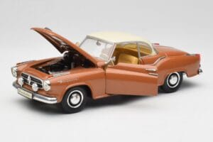 Borgward Isabella Coupe Bronze White Revell 1:18 08982 Diecast - image 2 of 8